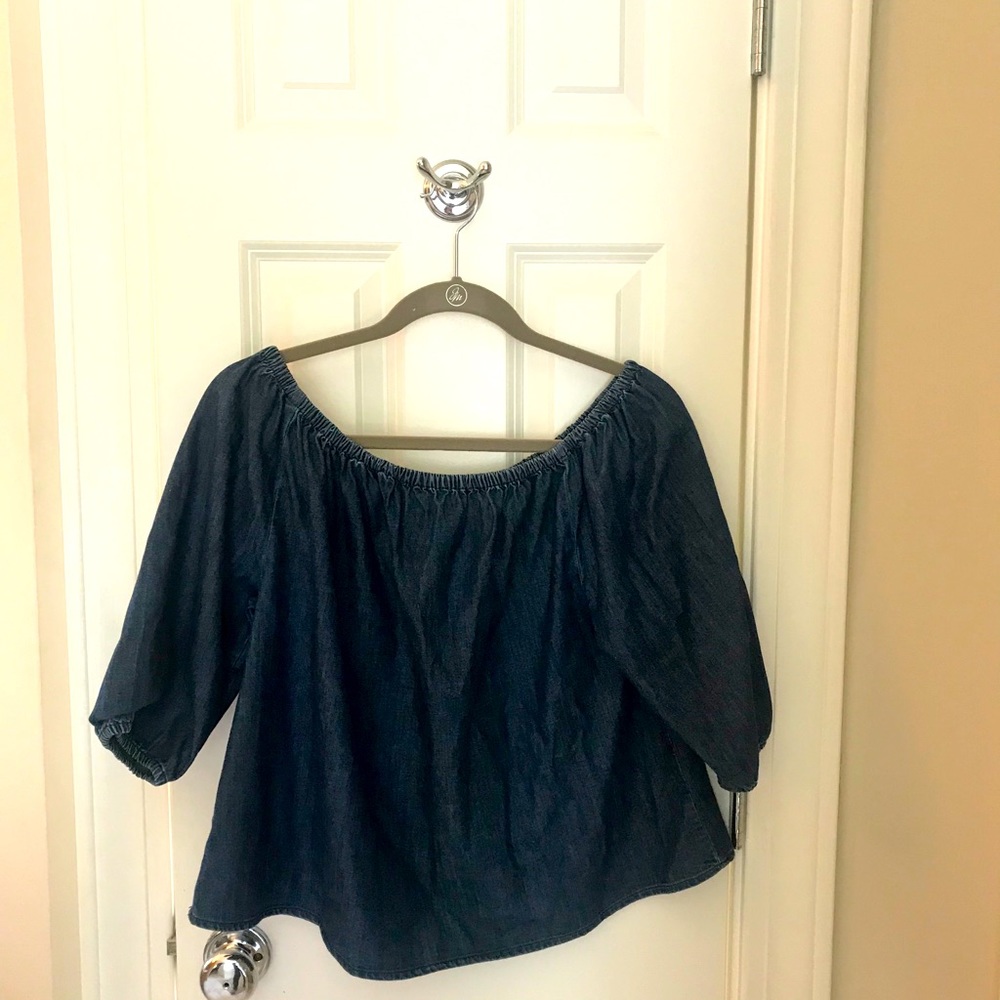 Gap denim top